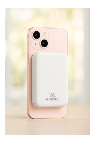 Enerx ENR-P10WC 10.000 Mah Magsafe Powerbank Beyaz