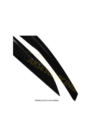 Perflex A Toyota Corolla Uyumlu 2013 Sonrası Cam Rüzgarlığı 4 Lü