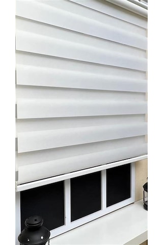 Storburada Zebra Stor Perde Beyaz Stb 400v01-d Diğer