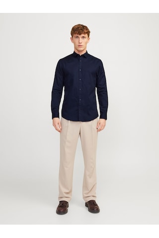 Jack & Jones Slim Fit Erkek Gömlek Lacivert