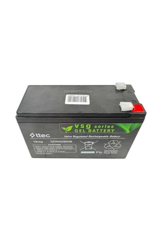 Ttec Jel Akü 12v 9ah Kesintisiz Güç İçin 2025 Üretimi
