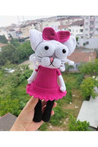 Amigurumi Kral Şakir Canan Çizgi Karakter Oyuncak Bebek