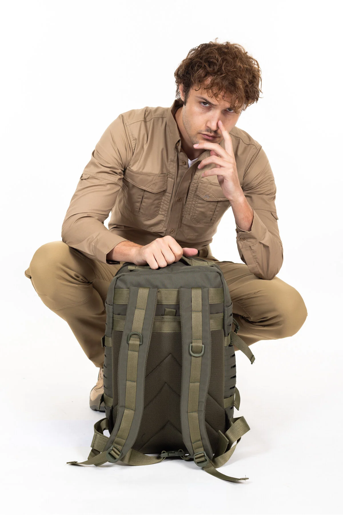 Akıncılar Outdoor Akn 45 Lt Taktik Sırt Çantası Jandarma Haki