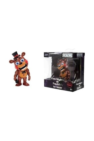 Five Nights At Freddy's Toy Freddy Metalfigs Die Cast Koleksiyon Figürü Jada Toys 6.5 Cm