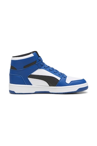 Puma Rebound Layup Ayakkabı 369573 36 Beyaz - Mavi