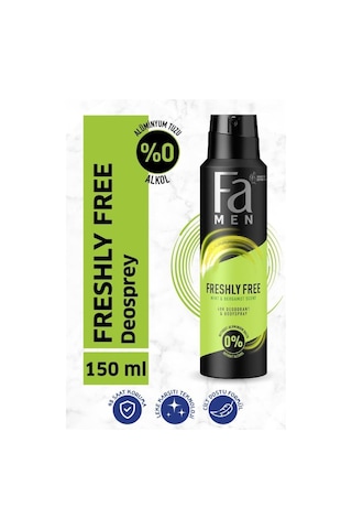 Fa Men Mint&Bergamot Erkek Sprey Deodorant 150 ML x 3