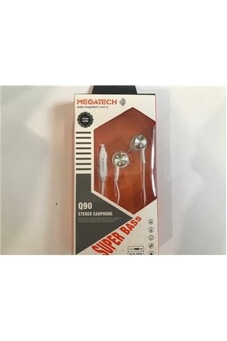 Megatech Qg-90 Beyaz Mikrofonlu Kulaklık Mıknatıslı