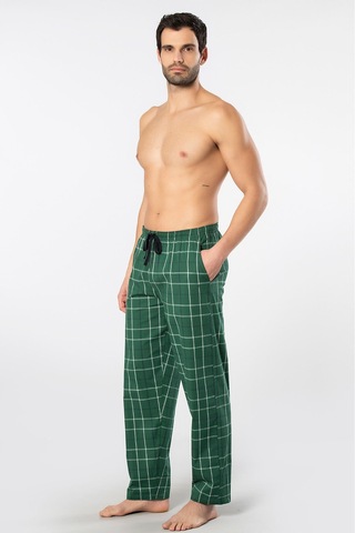 Cacharel Erkek Dokuma Pijama Tek Alt 2240/yeşil 1 Yeşil