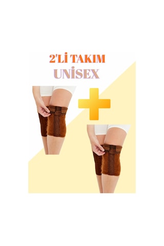 Fitformgiyim 2 Adet Deve Tüyü Sıcak Yün Korse Bel Kuşağı, Kadın & Erkek Metalik