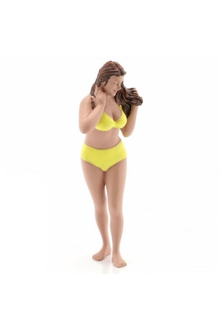 American Diorama Ad76316 1/18 Ölçek, Plaj Kızı Amy Sergilemeye Hazır Plastik Figürü