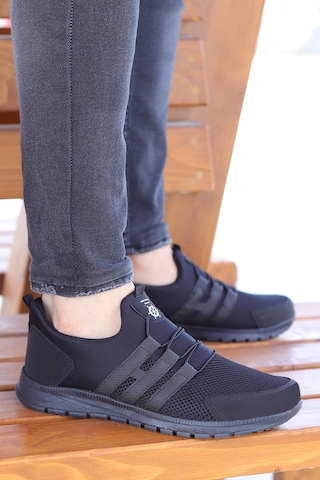 Vojo Huboss Rahat Taban Bağcıksız Erkek Spor Ayakkabı 267800001860 185 Black Black