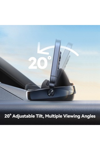 Joyroom Jr-zs330 Dundun No.3 Araca Monte Braket Kontrol Paneli Araç Telefonu Tutucu Siyah