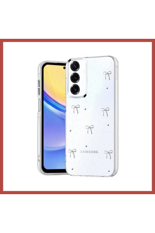 Erdo Ticaret Samsung Galaxy A16 5g Fiyonk Desenli Kapak - Desen 5 Erdotıca