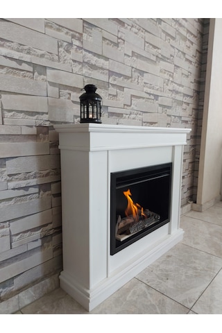 Blueflame Classıcal Whıte Bacasız Bio Etanol Şömine