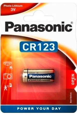 Panasonic CR123A 3V Lityum Pil