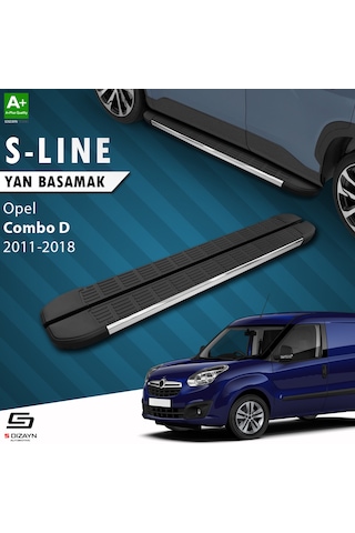 S-dizayn Opel Combo D S-line Krom Yan Basamak 193 Cm 2011-2015
