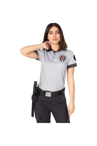 Yeni Tip Kamu Özel Güvenlik Kadın Yazlık Kısa Kol Tişört