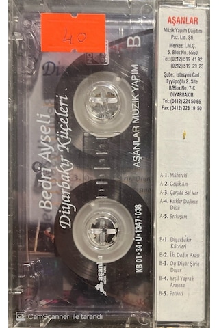 Plak Değildir Kaset Tir Bedri Ayseli Diyarbakır Küçeleri Kaset
