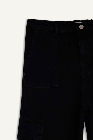 Defacto Wide Leg Kargo Geniş Paça Antrasit Kız Çocuk Jean Pantolon E5880a8/nm36 Antrasit