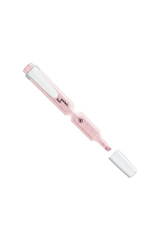 Pastel Ve Fosforlu İki Uçlu Kalem - Pembe 124-Pembe