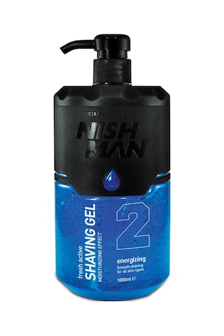Nishman 2 Energizing Traş Jeli Pompalı 1 L