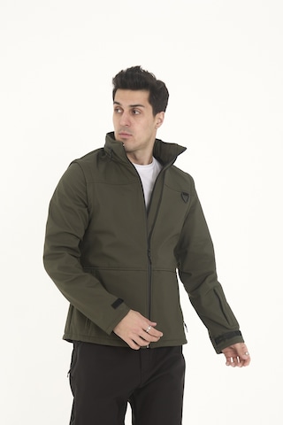 Camp Scoutland Camp460 Outdoor Tactical Softshell Su & Rüzgara Dayanıklı Erkek Taktik Yelek & Mont Haki