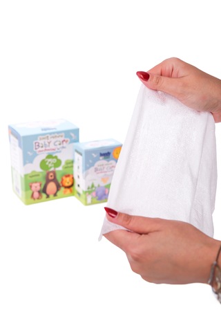 Handytowel Bebekler İçin Sıkıştırılmış Tablet Mendili 250 Adet