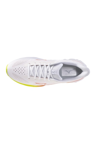 Mizuno Wave Skyrise 7 Erkek Koşu Ayakkabısı Beyaz / Turuncu Çok Renkli