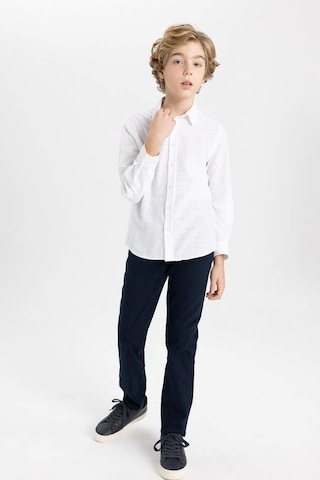 Defacto Erkek Çocuk Düz Paça Gabardin Pantolon X4224a626spnv146 Lacivert-nv146