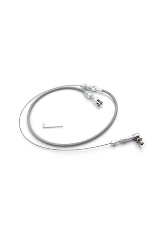 Yunboo 24 İnç Alüminyum Ve Paslanmaz Çelik Dokuma Gasp Kablosu Seti Anahtar Dahil - Ms-0146