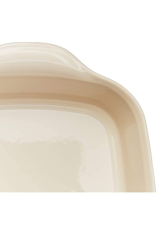 Emile Henry Fırın Kabı Dikdörtgen 42 x 28 cm Ekru/Clay Ekru