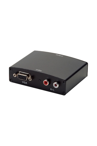 Vga Ve Video A/V Girişlerini Hdmı A Çevirici