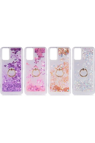 Zore Galaxy Uyumlu A02s Kılıf Msra Milce Kapak - Pembe Pembe