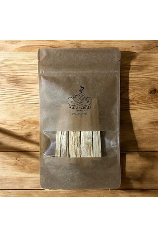 Palo Santo Tütsüsü- Sertifikalı, Yüksek Reçineli, Doğal Kokulu Ağaç Çubukları - Ruhsal Arınma, Meditasyon Ve Enerji Temizliği 30-33 Gr Standart, Birim, 30 Acı Kahverengi