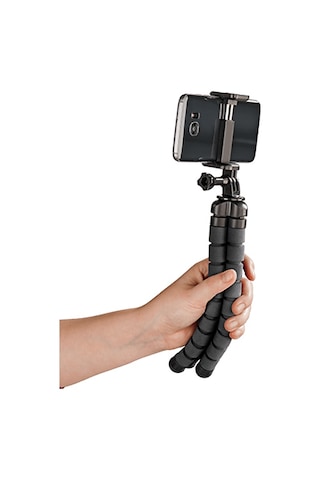 Hama Flex Akıllı Telefonlar ve Gopro Mini Tripod - Siyah