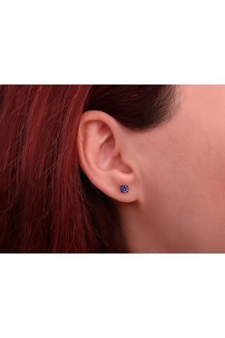 Sirius Tanzanit Tektaş Küpe 0823E0048