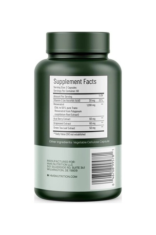 Resveratrol 120 Kapsül