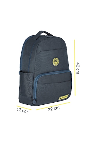 Fenerbahçe Laptop Bölmeli 5 Bölmeli Voyager Okul Sırt Çantası Lacivert 25730 Lacivert