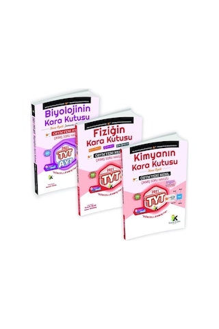 Yks - Tyt Fizik Kimya Biyolojinin (Fkb) Kara Kutusu Konu Özetli Tamamı Çözümlü Soru Bankası Seti