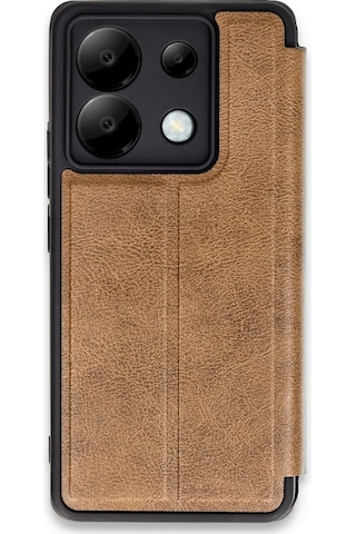 Redmi Note 13 Pro 5g Kapaklı Kılıf İçi Süet Kaplı Ve Kartlıklı Pu Deri Kapak Ryc/flip Cover Taba