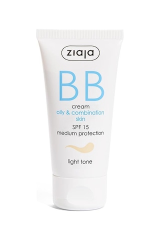 Ziaja Bb Kremi Yağlı Ve Karma Ciltler İçin Açık Ton Spf15 50 Ml Doğal Bej