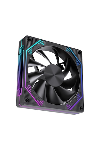 Ng-o120b 7 Adet 120mm Argb Fan 11x Argb Pwm Slot Kontrolcü Ve Kumanda Siyah