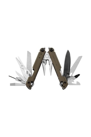 Leatherman Arc Talos Coyote Renk Çok Amaçlı Multi Tool Kahverengi