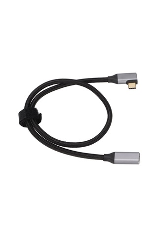 90 Derece Type-c Uzatma Kablosu 50cm, 100w Kaiyi