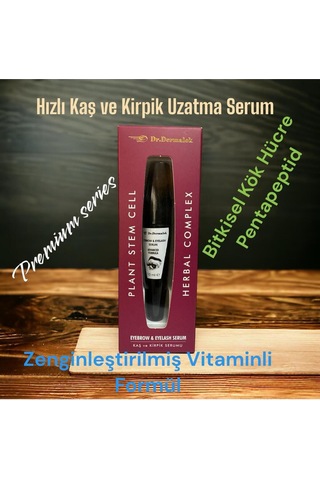 Hızlı Kaş Ve Kirpik Uzatan Serum Bitkisel İçerik