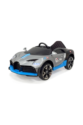 Akar Oyuncak Style 12 Volt Uzaktan Kumandalı Akülü Çocuk Yarış Arabası Gri