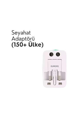 Universal Çoklu Priz Çevirici Seyahat Adaptörü Fiş/seyahat Adaptörü/power Charger Plug All İn One World Travel Adaptörü Eu Us Uk Au China 2
