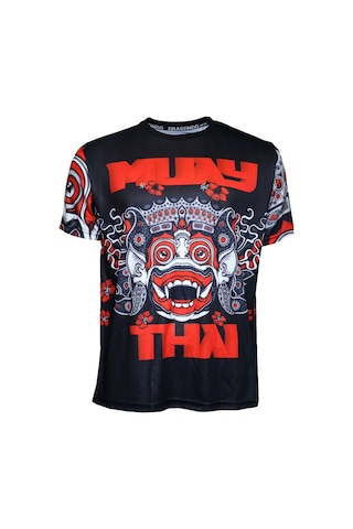 Dragondo Tx8599 Muaythai Tişört Dijital Baskı Muay Thai Tişörtü Kırmızı