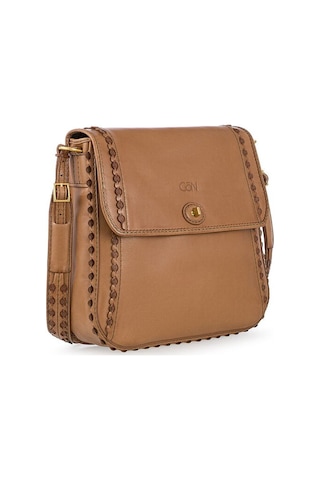 GÖN Gön Handmade Kadın Postacı Çantası Olive
