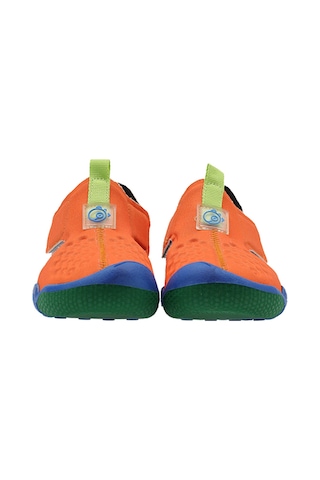 Panço Unisex Çocuk Cırt Cırtlı Turuncu Sandalet